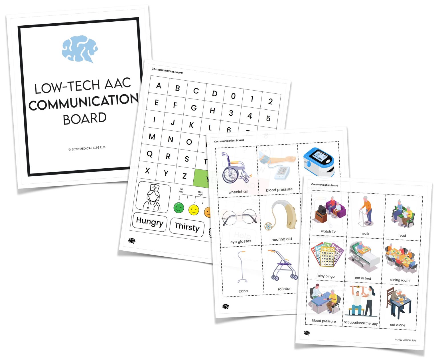 AAC Communication Board - Medical SLPs