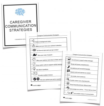 Caregiver Communication Strategies