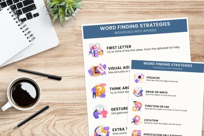 word finding strategies